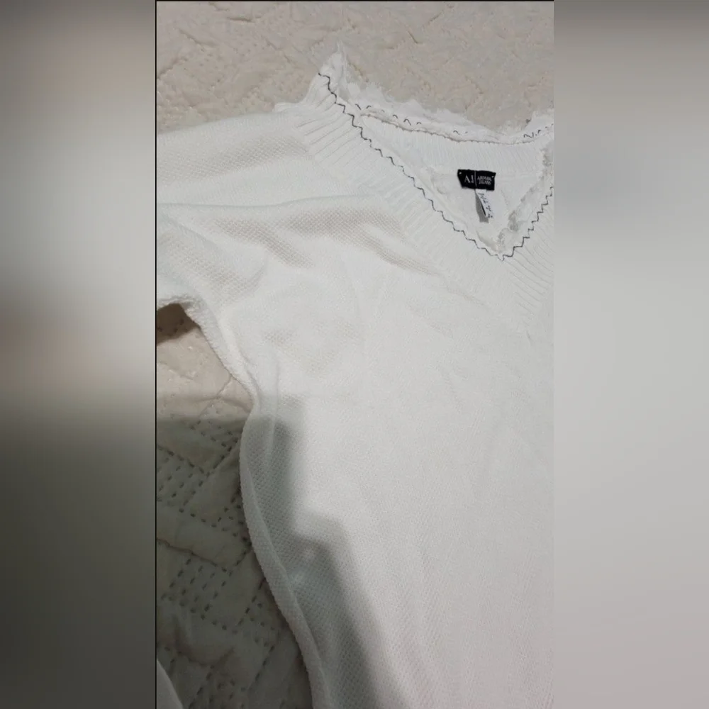 Armani Jeans Women Shirt, Size 6, Longsleeve -Pre-Owned- - Picture 6 of 8